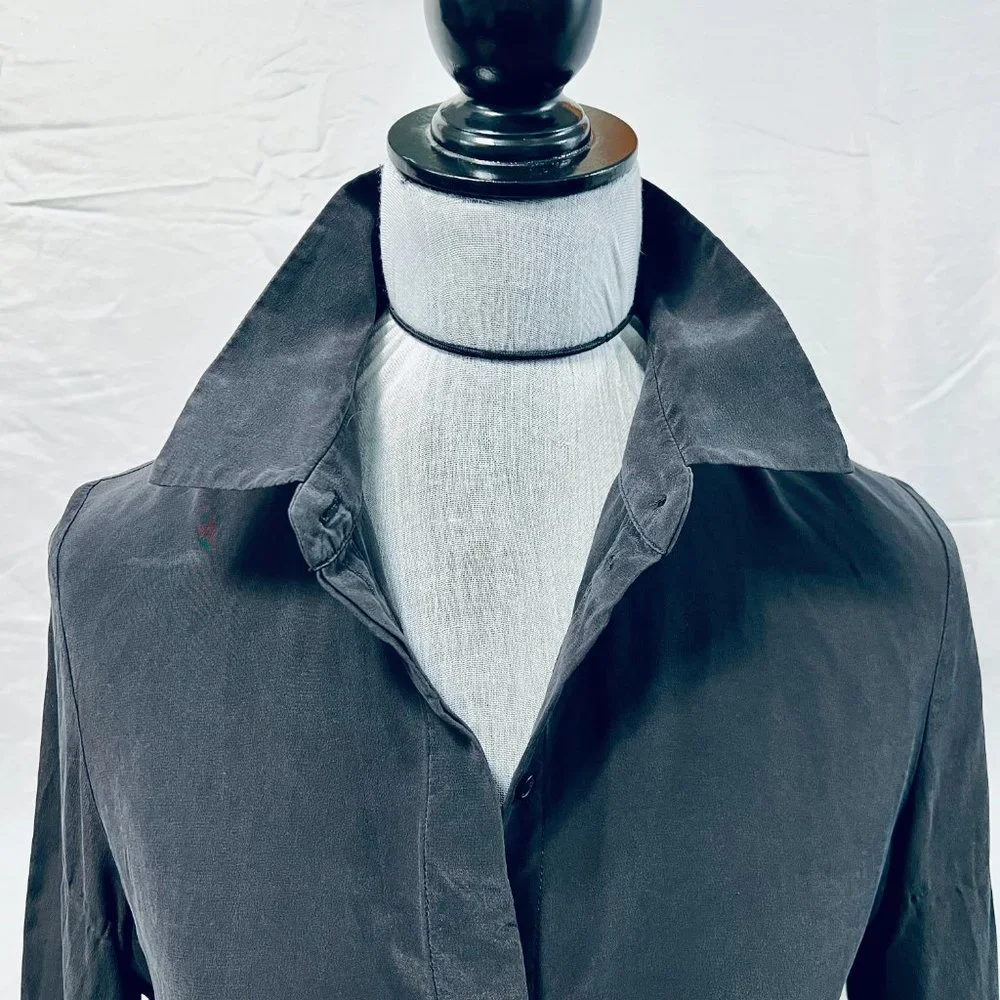 *last day - moving sale* COS 100% Silk Blouse Size 8 - Picture 3 of 6